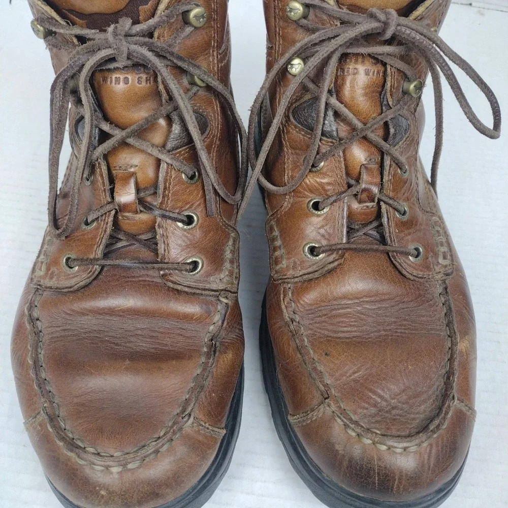 Red Wing Y2K Irish Setter Soft Paw Chukka Boots Size 11 US Brown Leather 2865D